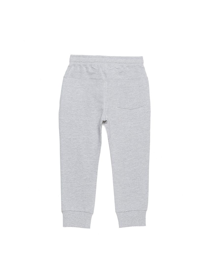 grey cotton joggers trouser - 17227784 - Zoom Image - 2