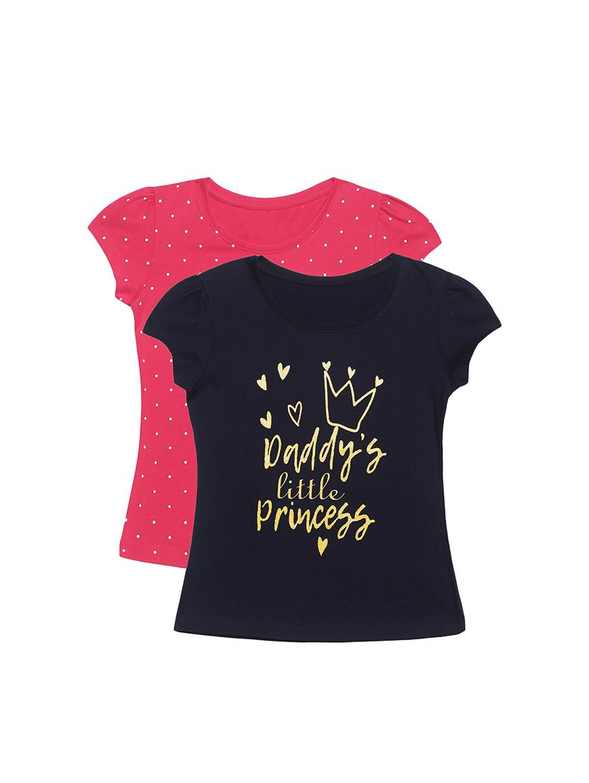 multi colored cotton regular tee - 17227794 - Zoom Image - 1