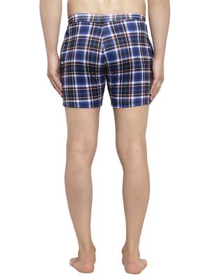 blue checkered shorts - 17228037 - Standard Image - 3