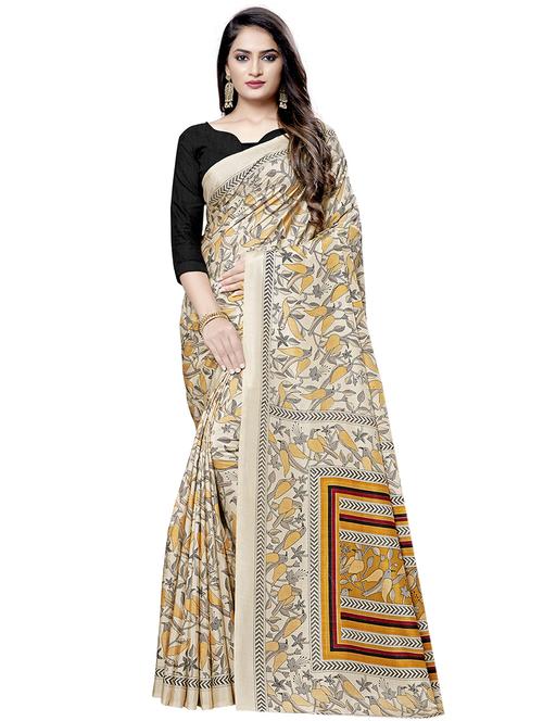 conversational printed saree with blouse - 17228091 - Standard Image - 1
