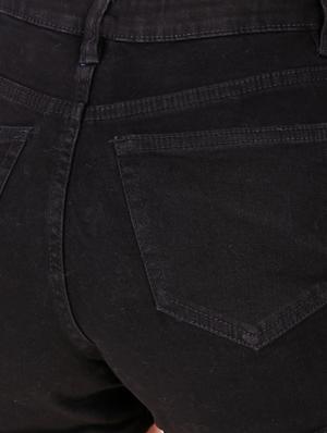 high rise denim shorts - 17228528 - Standard Image - 6
