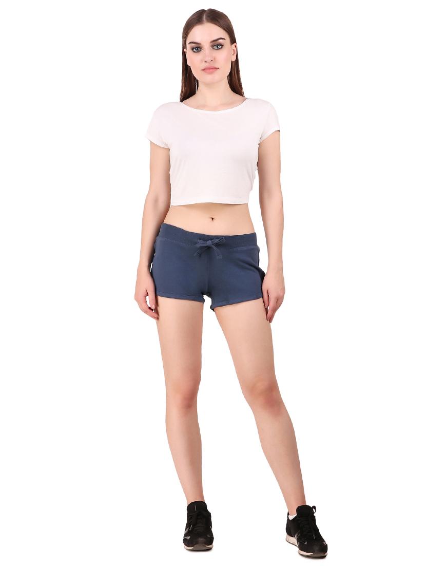 high rise sports shorts - 17228535 - Zoom Image - 4