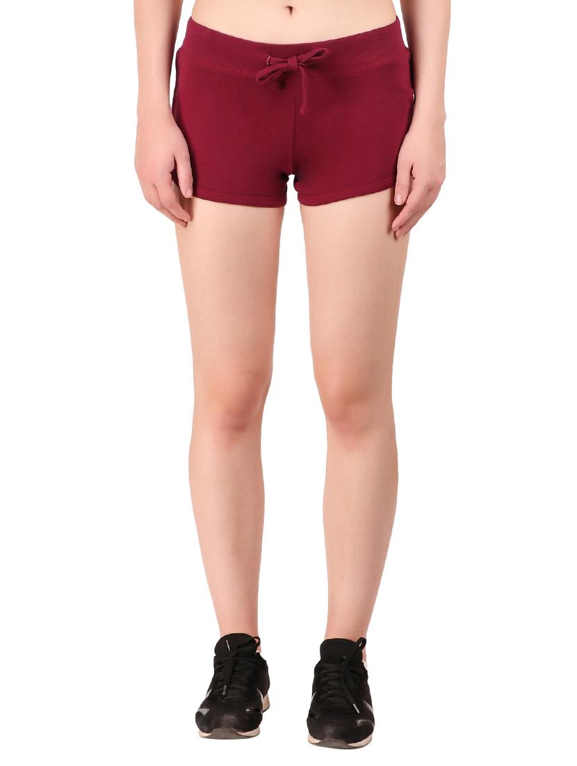 high rise sports shorts - 17228536 - Zoom Image - 1