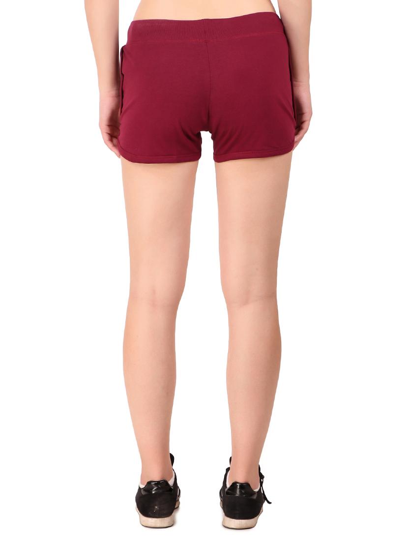 high rise sports shorts - 17228536 - Zoom Image - 3