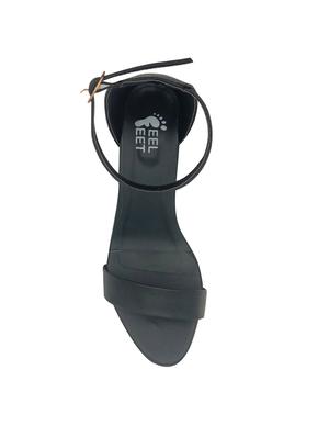 black ankle strap sandals - 17229174 - Standard Image - 4
