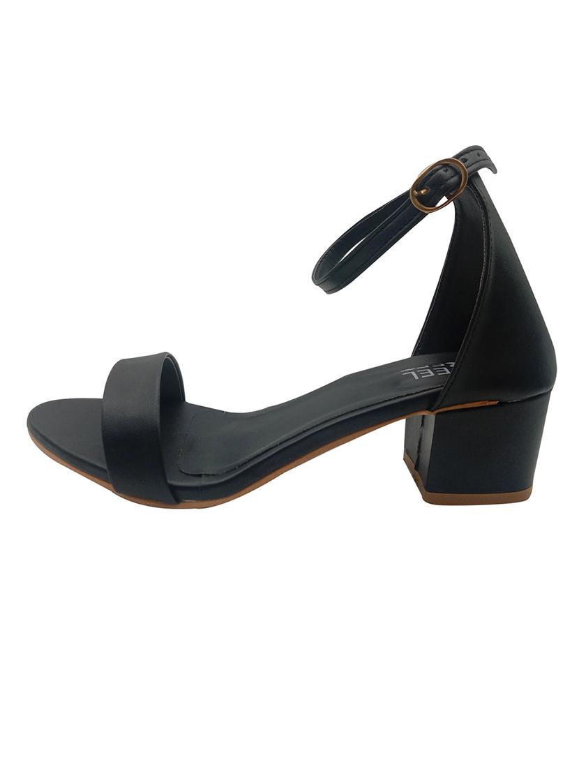 black ankle strap sandals - 17229174 - Zoom Image - 2