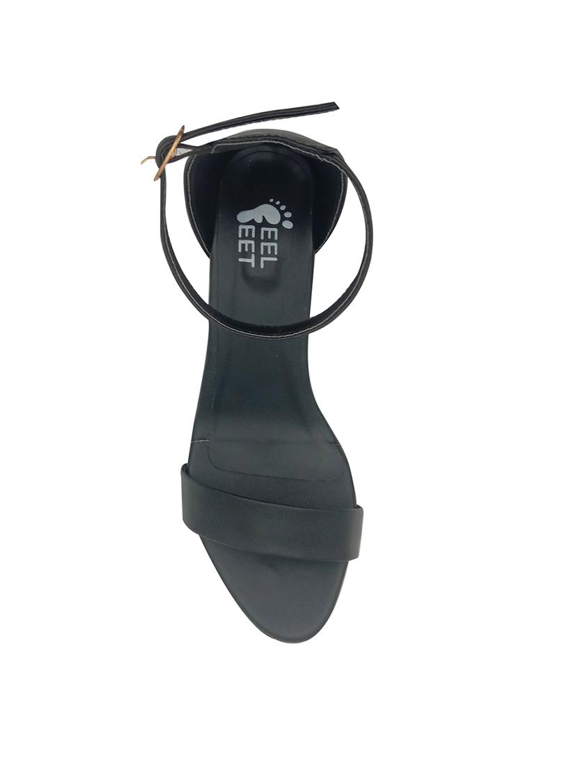 black ankle strap sandals - 17229174 - Zoom Image - 4