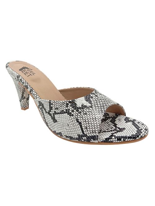 grey slip on sandals - 17229177 - Standard Image - 1