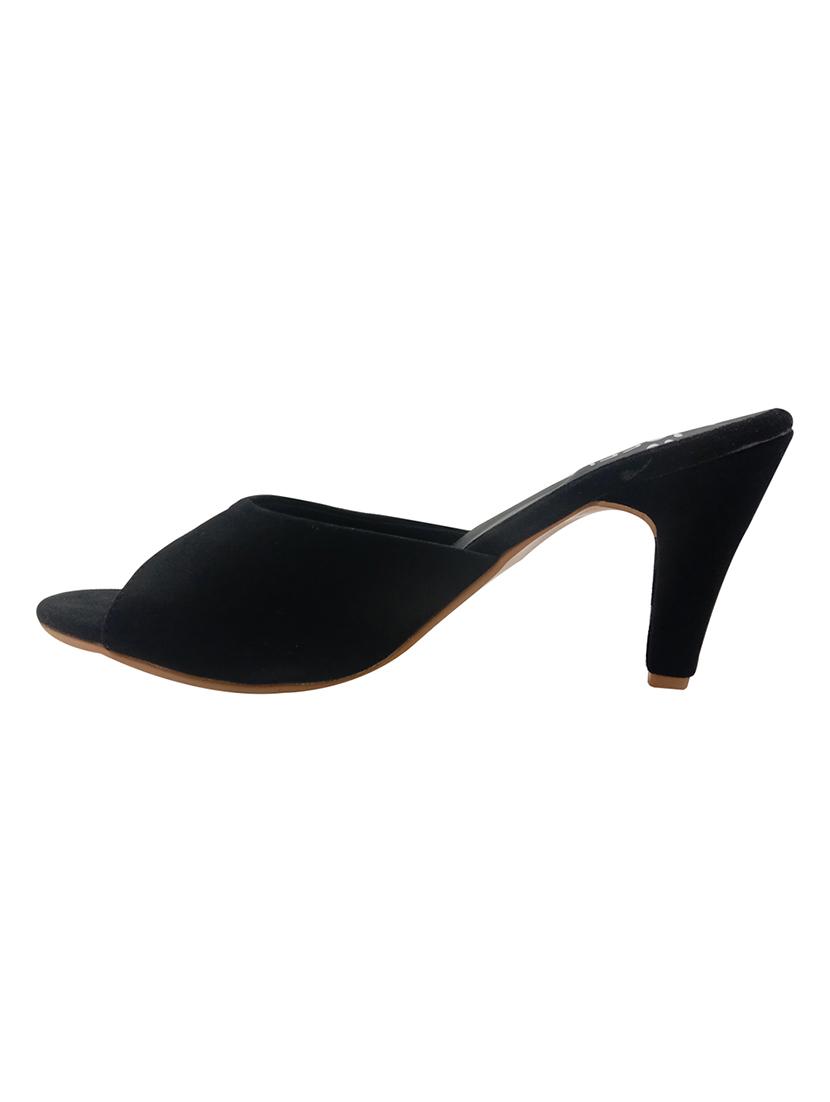 black slip on sandals - 17229179 - Zoom Image - 2