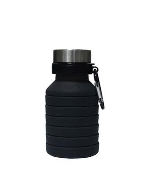 collapsible water bottle, bpa free, fda approved, food-grade silicone black - 17229330 - Standard Image - 2