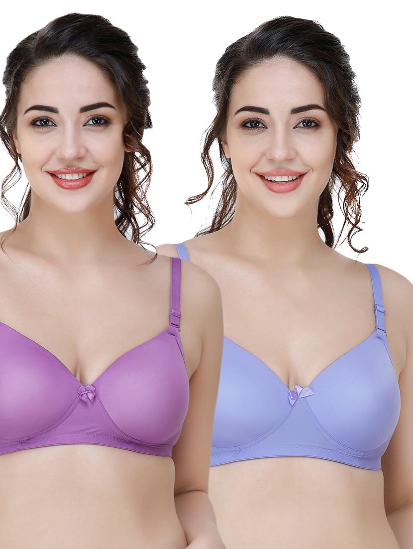set of 2 three fourth coverage t-shirt bra - 17229899 - Zoom Image - 1