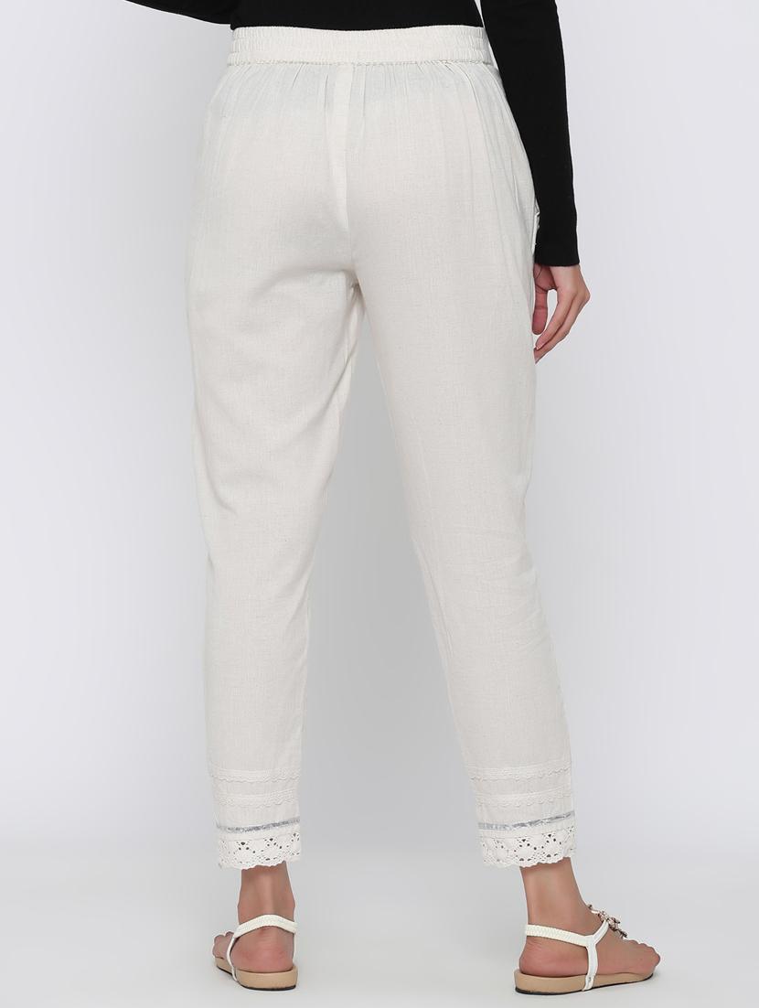 mid rise cigarette pants trouser - 17229937 - Zoom Image - 3