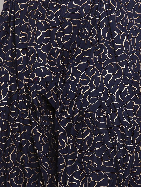 blue cotton combo salwars - 17230032 - Zoom Image - 6