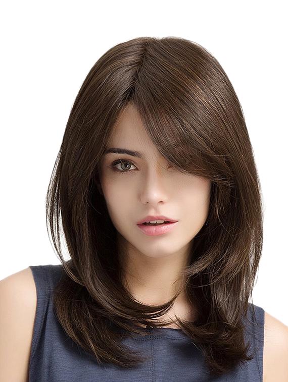 elegant hairs synthetic women's short heat resistant wigs (brown) - 17230336 - Zoom Image - 1