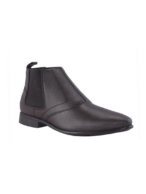 brown leather formal shoe - 17230401 - Standard Image - 1