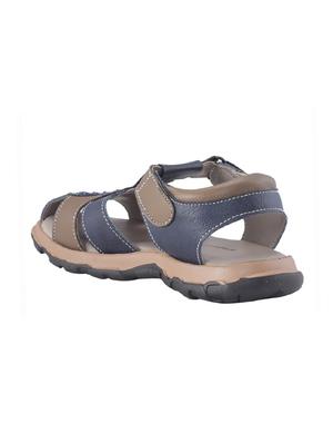 navy blue mesh sandals & floater - 17230407 - Standard Image - 3