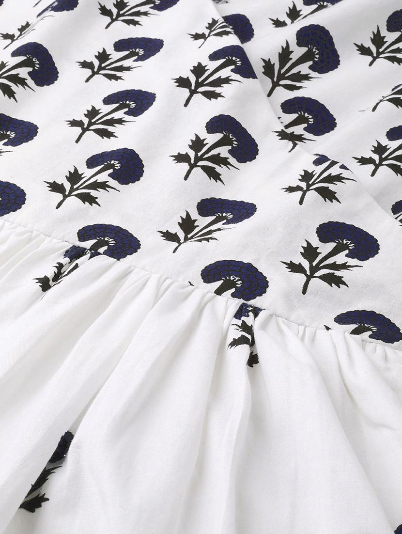printed kurta palazzo set - 17231289 - Zoom Image - 5