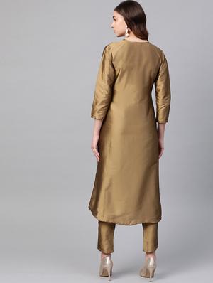 solid kurta pant set - 17231300 - Standard Image - 3