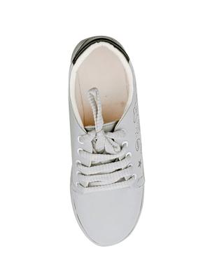 white lace-up sneakers - 17231309 - Standard Image - 4