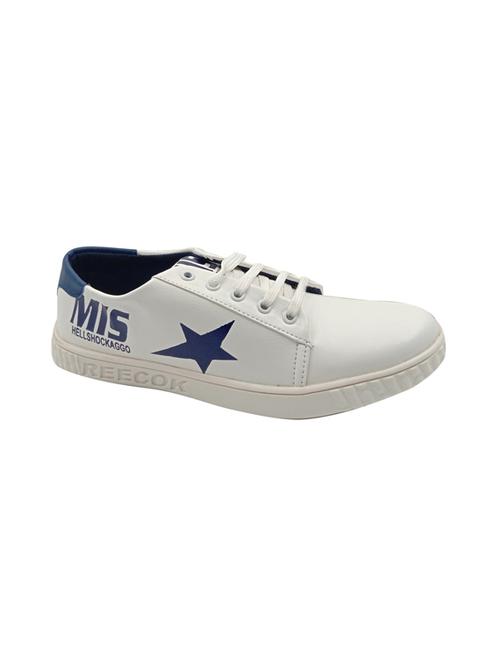 white lace up sneakers - 17231411 - Standard Image - 1