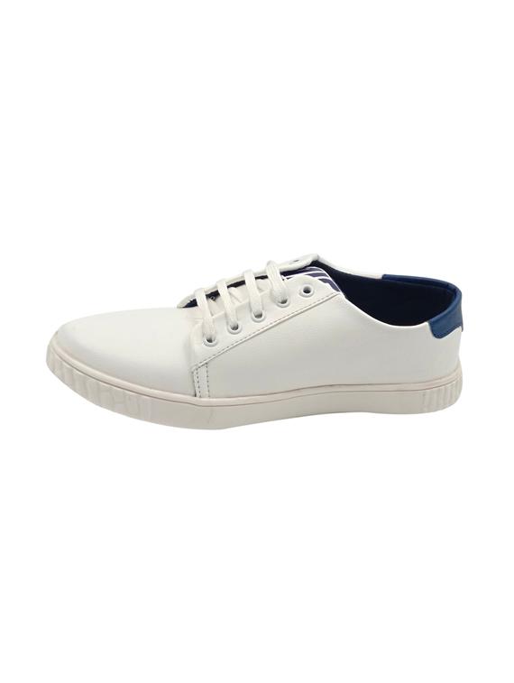 white lace up sneakers - 17231411 - Zoom Image - 2