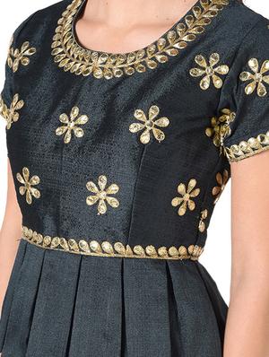 self design gota work blouse - 17231608 - Standard Image - 4