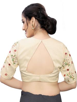 self design mirror work blouse - 17231610 - Standard Image - 3