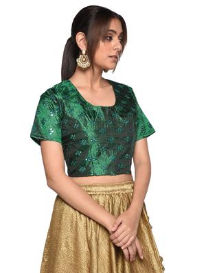 mirror work blouse - 17231621 - Standard Image - 2