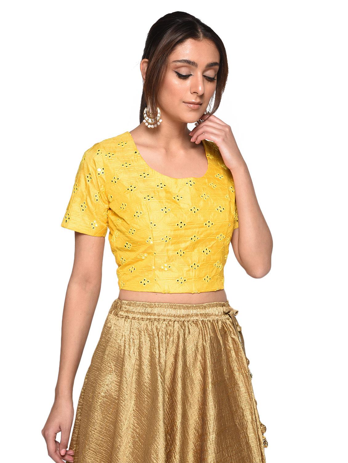 mirror work blouse - 17231625 - Zoom Image - 1