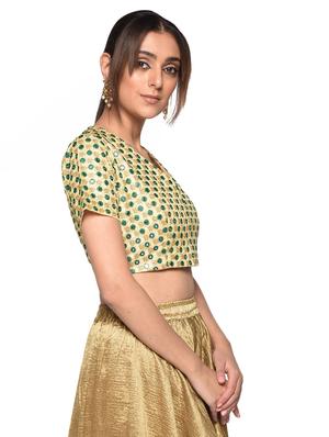 mirror work blouse - 17231626 - Standard Image - 2