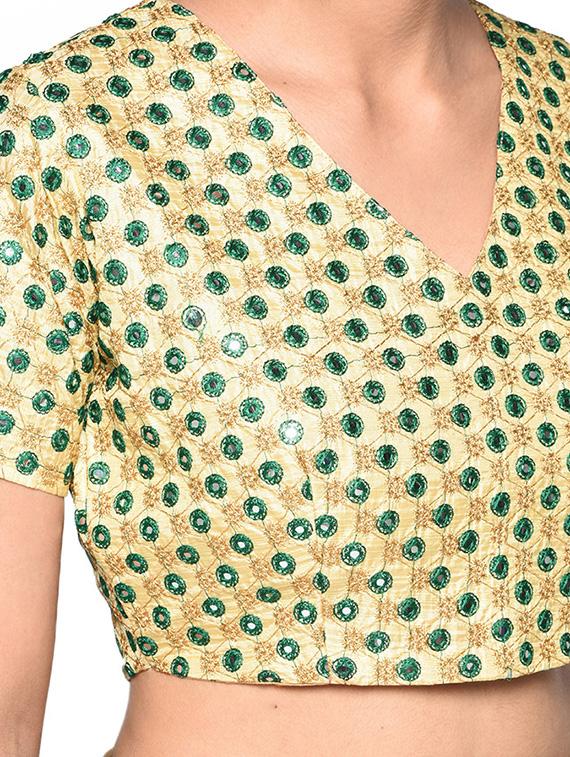 mirror work blouse - 17231626 - Zoom Image - 4