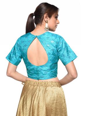 mirror work blouse - 17231633 - Standard Image - 3