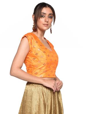 mirror work blouse - 17231638 - Standard Image - 2