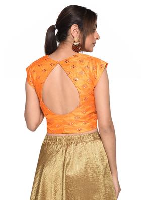 mirror work blouse - 17231638 - Standard Image - 3