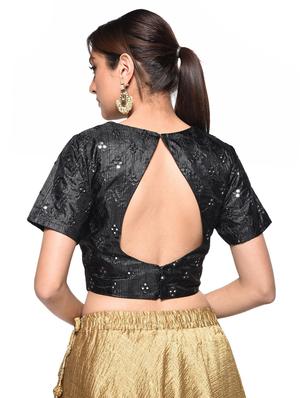 mirror work blouse - 17231639 - Standard Image - 3