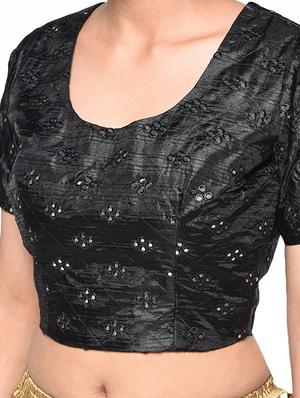 mirror work blouse - 17231639 - Standard Image - 4
