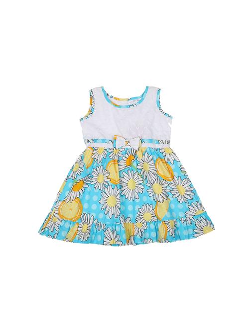 blue cotton frock - 17231684 - Standard Image - 1