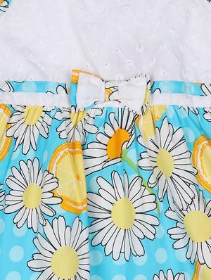 blue cotton frock - 17231684 - Standard Image - 3