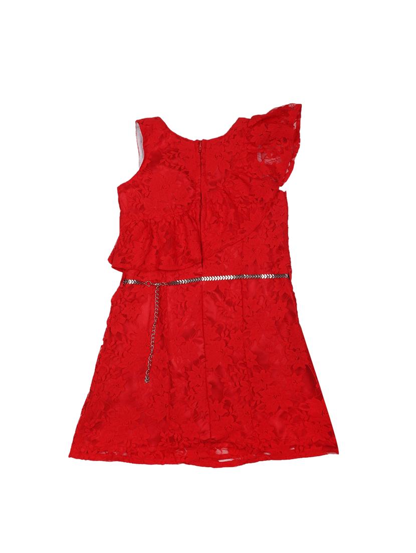 red cotton frock - 17231690 - Zoom Image - 2