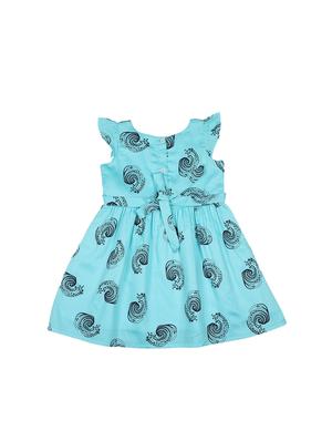 blue cotton frock - 17231693 - Standard Image - 2