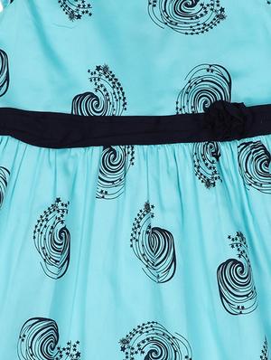 blue cotton frock - 17231693 - Standard Image - 3