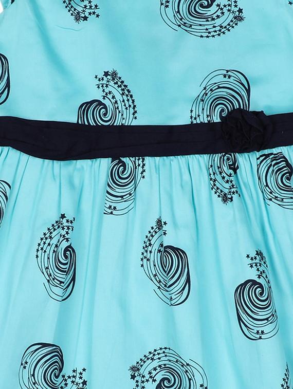 blue cotton frock - 17231693 - Zoom Image - 3
