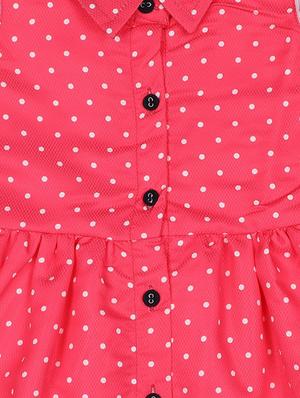 pink cotton frock - 17231694 - Standard Image - 3