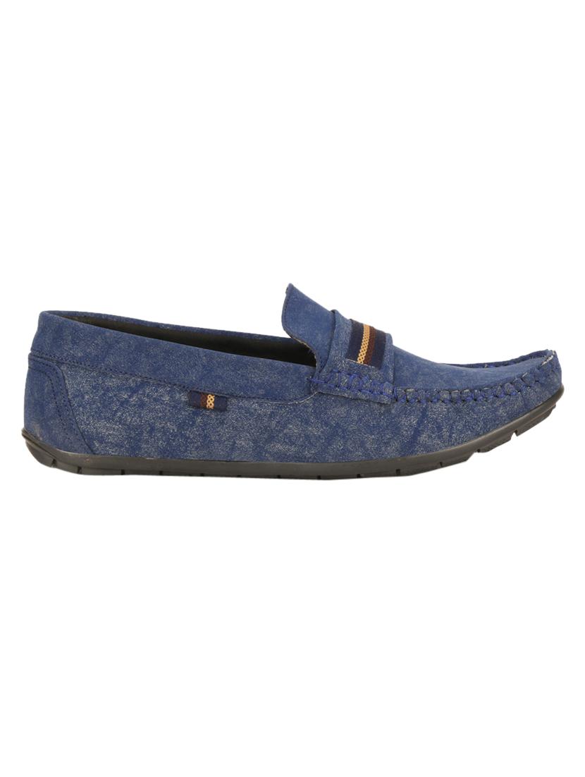 blue slip on loafers - 17231789 - Zoom Image - 2