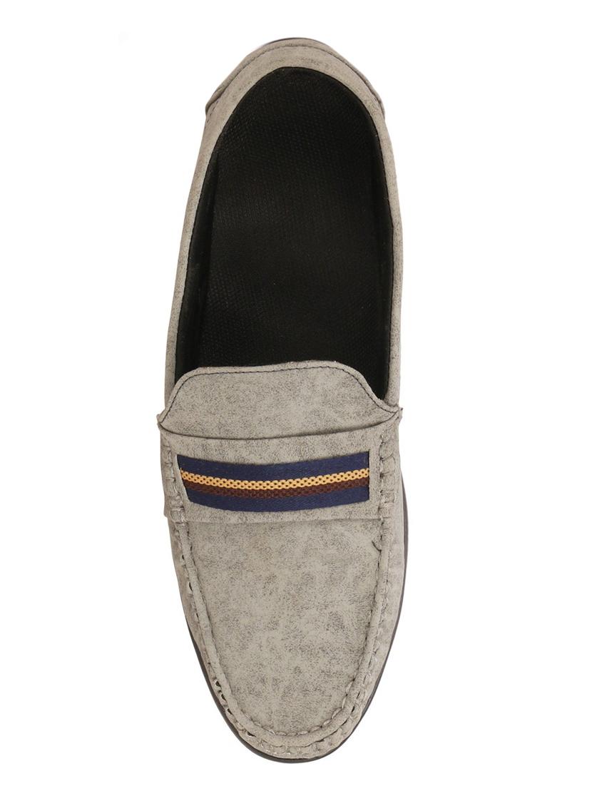 grey slip on loafers - 17231790 - Zoom Image - 4