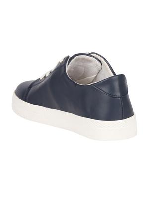 blue lace-up sneakers - 17231793 - Standard Image - 3