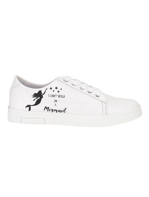 white lace-up sneakers - 17231796 - Standard Image - 2