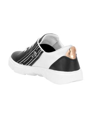 black lace-up sneakers - 17231797 - Standard Image - 3