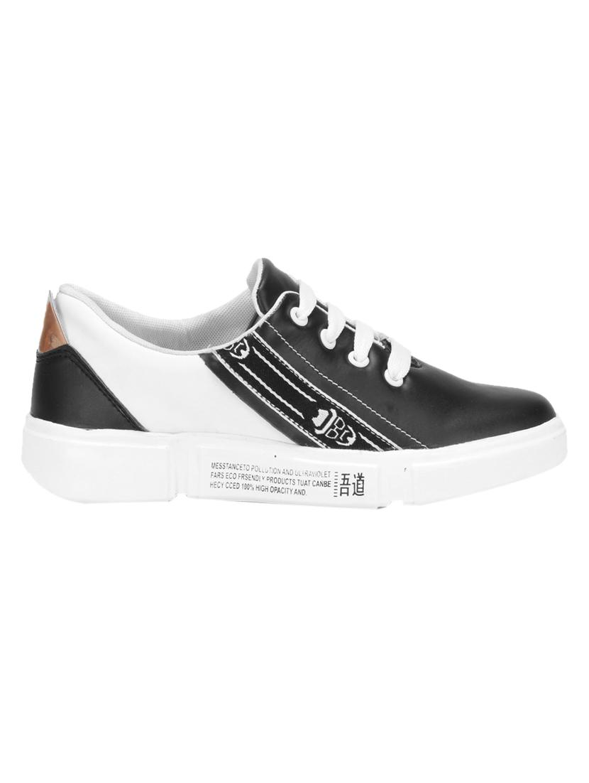 black lace-up sneakers - 17231797 - Zoom Image - 2