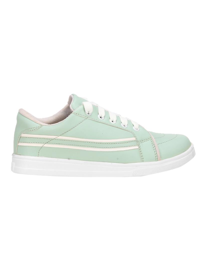 sea green lace-up sneakers - 17231801 - Zoom Image - 2